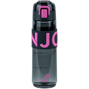 Kite Black & Pink Water Bottle 680 ml