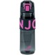 Kite Black and Pink 680 ml Water Bottle – BPA-Free Tritan, Button Lid