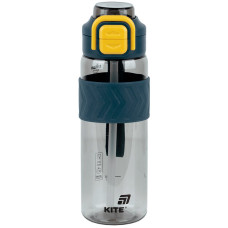 Water bottle Kite K25-1234-1, 800 ml, gray-yellow