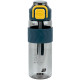 Gray-Yellow 800ml Tritan Water Bottle for Sports