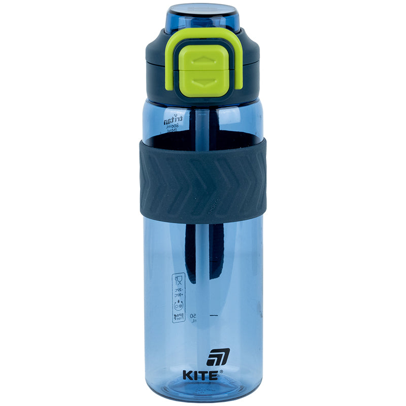 Blue-Green 800ml Sports Bottle with Dual Drinking Modes