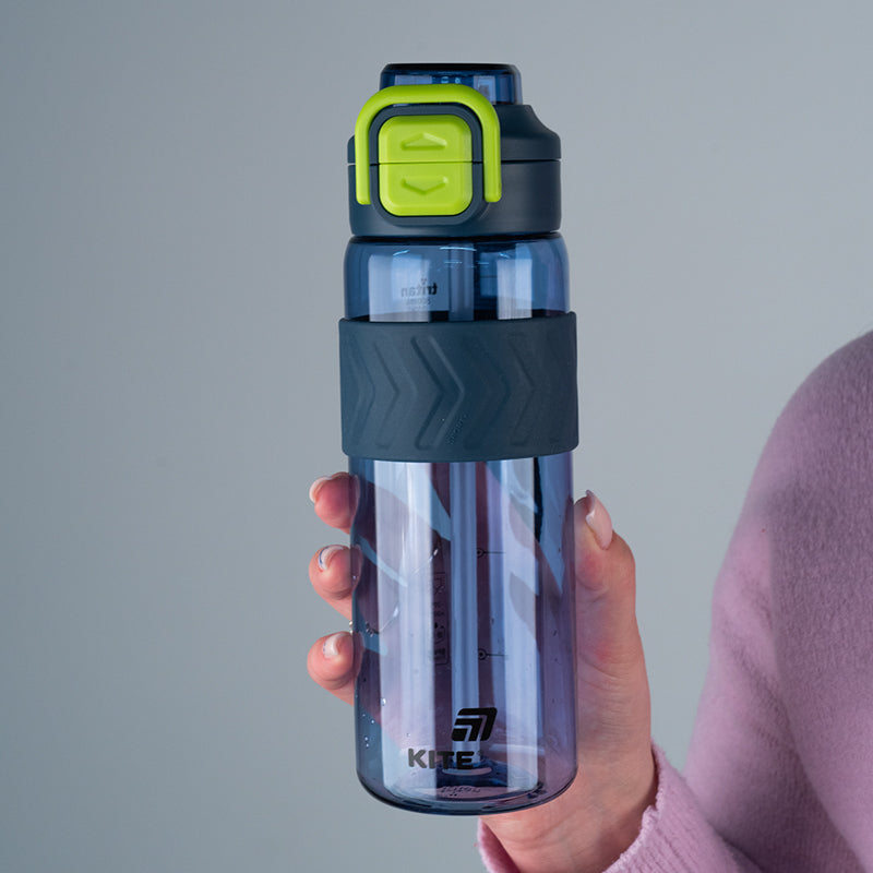 Blue-Green 800ml Sports Bottle with Dual Drinking Modes