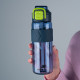 Blue-Green 800ml Sports Bottle with Dual Drinking Modes