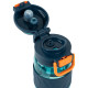 800ml Blue-Orange Water Bottle for Active Lifestyles