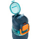 800ml Blue-Orange Water Bottle for Active Lifestyles