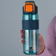 800ml Blue-Orange Water Bottle for Active Lifestyles