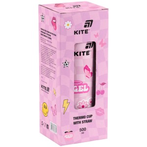 Kite Angel Straw Thermo Mug 500 ml