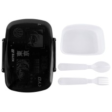 Lunchbox with fork and spoon Kite Tokyo, 750 ml