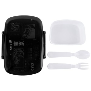 Lunchbox with fork and spoon Kite Tokyo, 750 ml