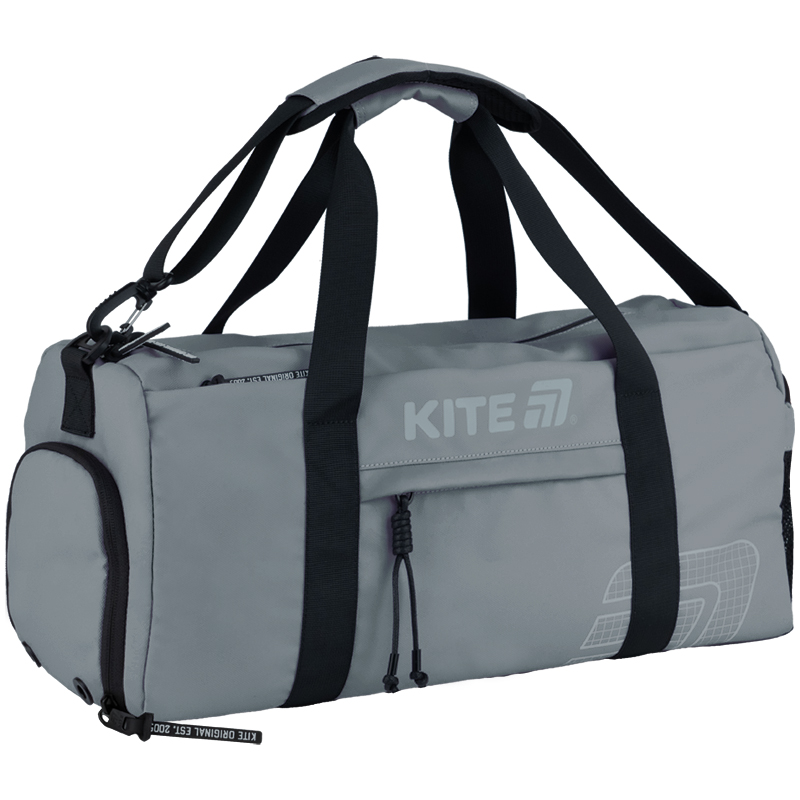 Kite Gray Sports Bag for Teens – Versatile & Travel-Ready