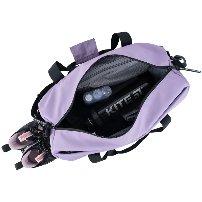 Lilac Sports Bag for Teens – Spacious, Stylish, Adventure-Ready