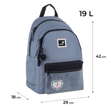 Kite Ergonomic Teen Backpack Blue