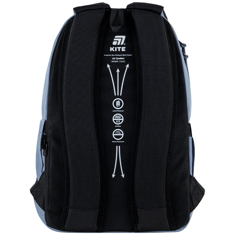 Kite Education Teens Backpack Gray K25-2575M-1 – Compact, Stylish & School-Ready