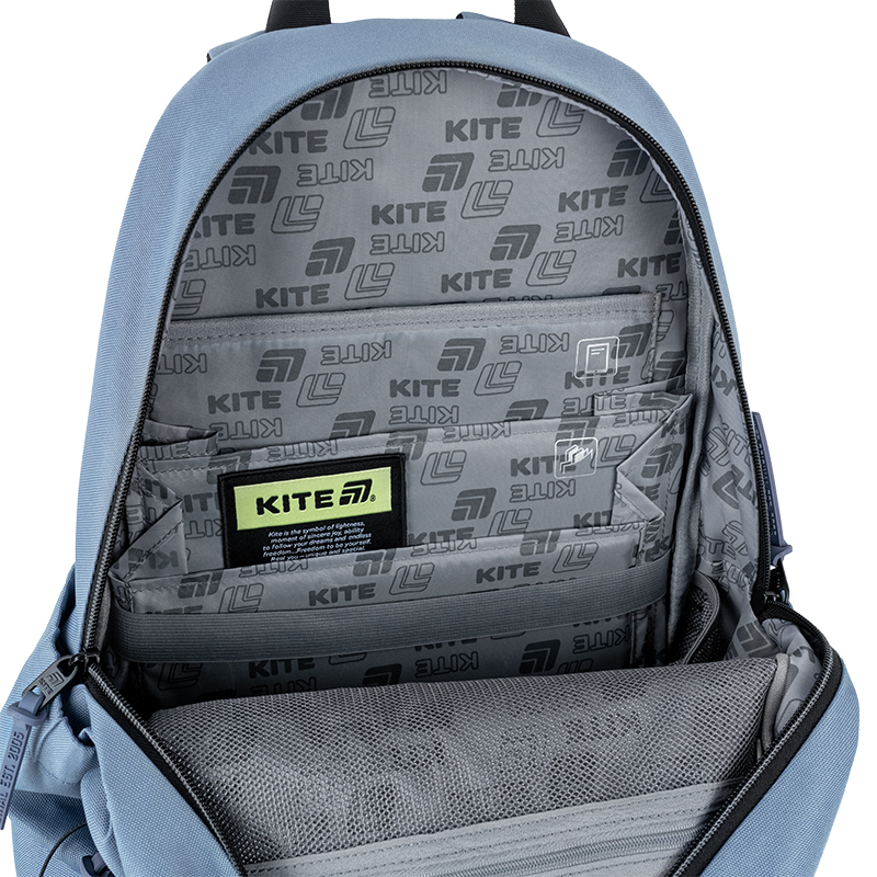 Kite Education Teens Backpack Gray K25-2575M-1 – Compact, Stylish & School-Ready