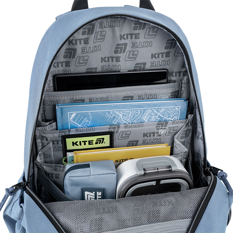 Kite Education Teens Backpack Gray K25-2575M-1 – Compact, Stylish & School-Ready