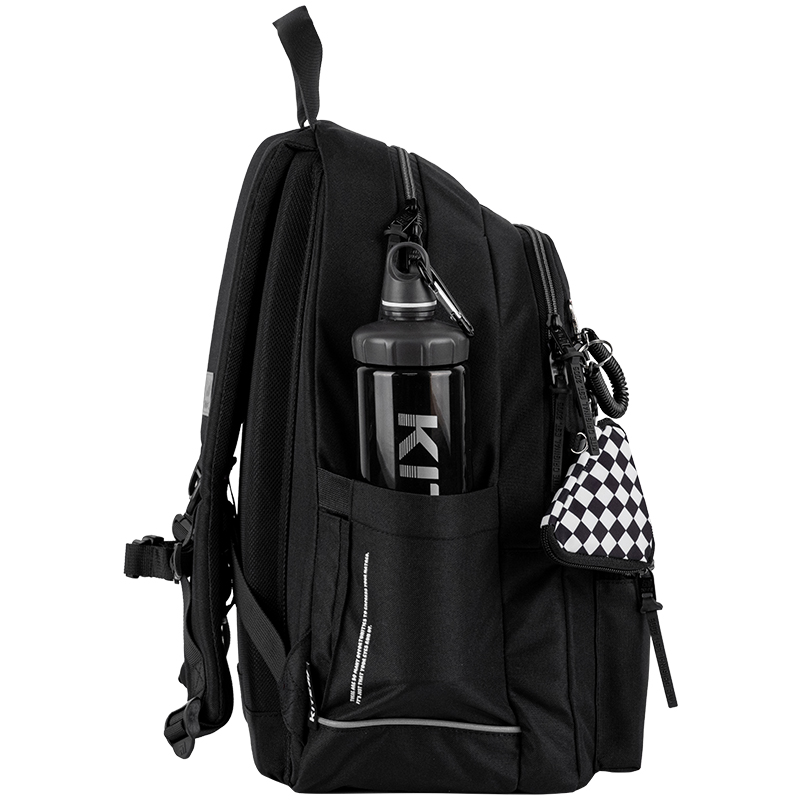 Backpack Kite Education Teens K25-2575M-2 Black – Stylish Comfort for School Success
