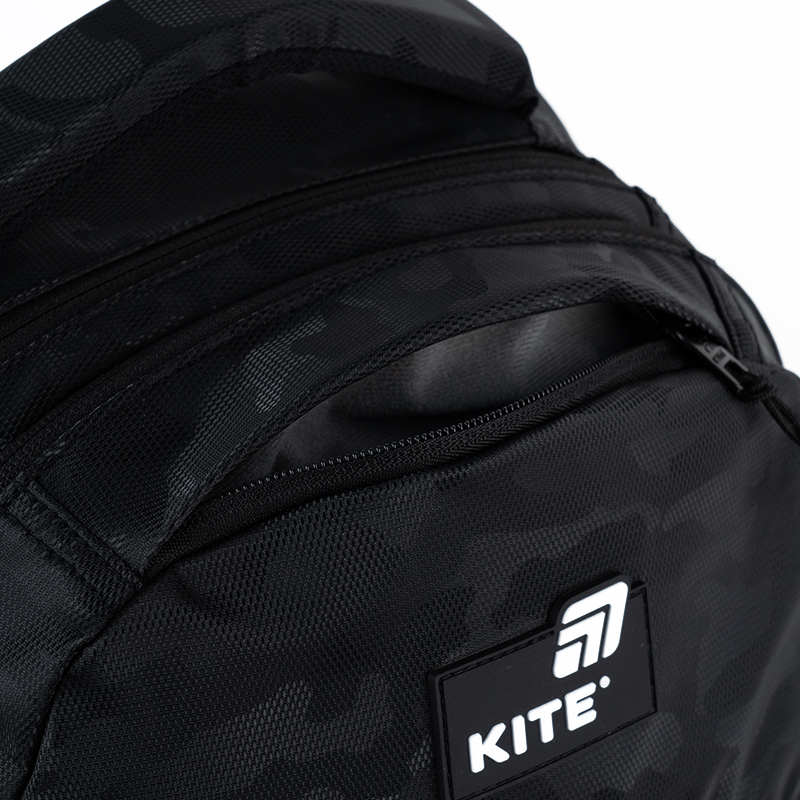 Ergonomic Kite Backpack K25-2578L-1 Black for Teens — Style Meets Comfort