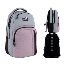 Kite K25-2578L-2 Ergonomic Backpack for Teens Grey-purple