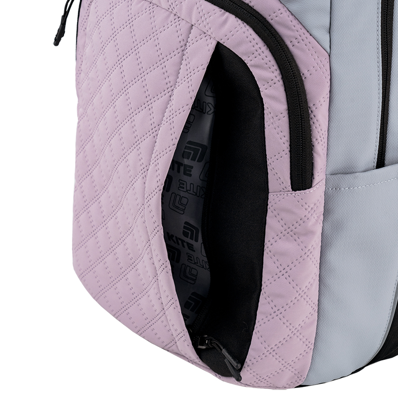 Kite Ergonomic Teen Backpack Grey-Purple - K25-2578L-2