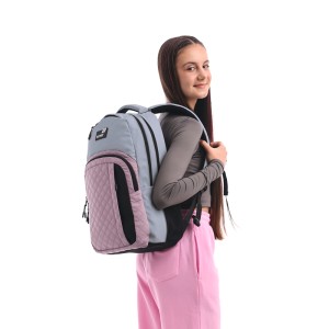 Kite Ergonomic Backpack Grey-purple