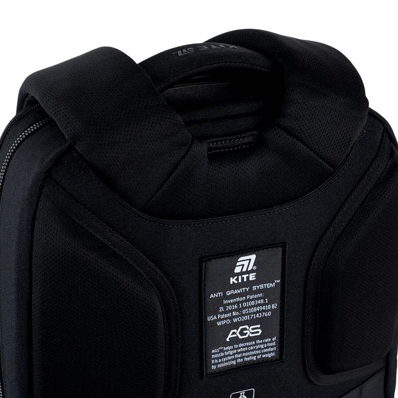 Ergonomic Black School & Travel Backpack for Teens – Kite K25-2579L