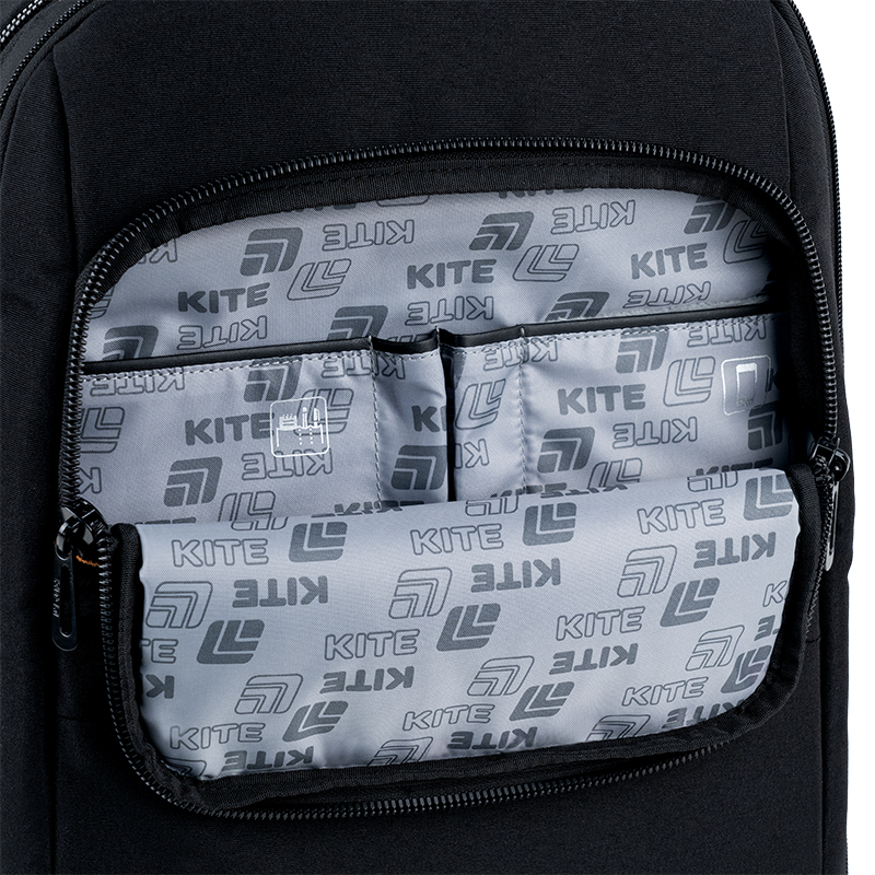 Ergonomic Black School & Travel Backpack for Teens – Kite K25-2579L