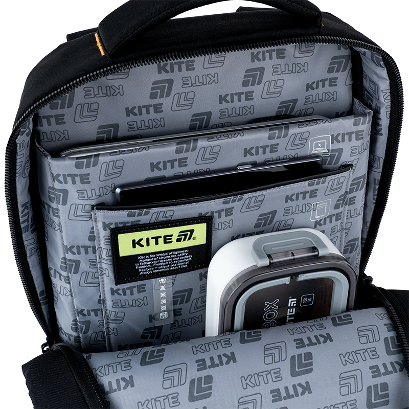 Ergonomic Black School & Travel Backpack for Teens – Kite K25-2579L