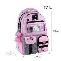 Kite Pink K-POP Orthopedic School Backpack
