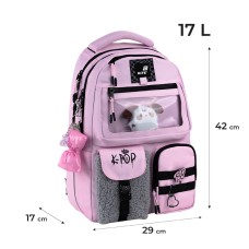 Kite Pink K-POP Orthopedic School Backpack