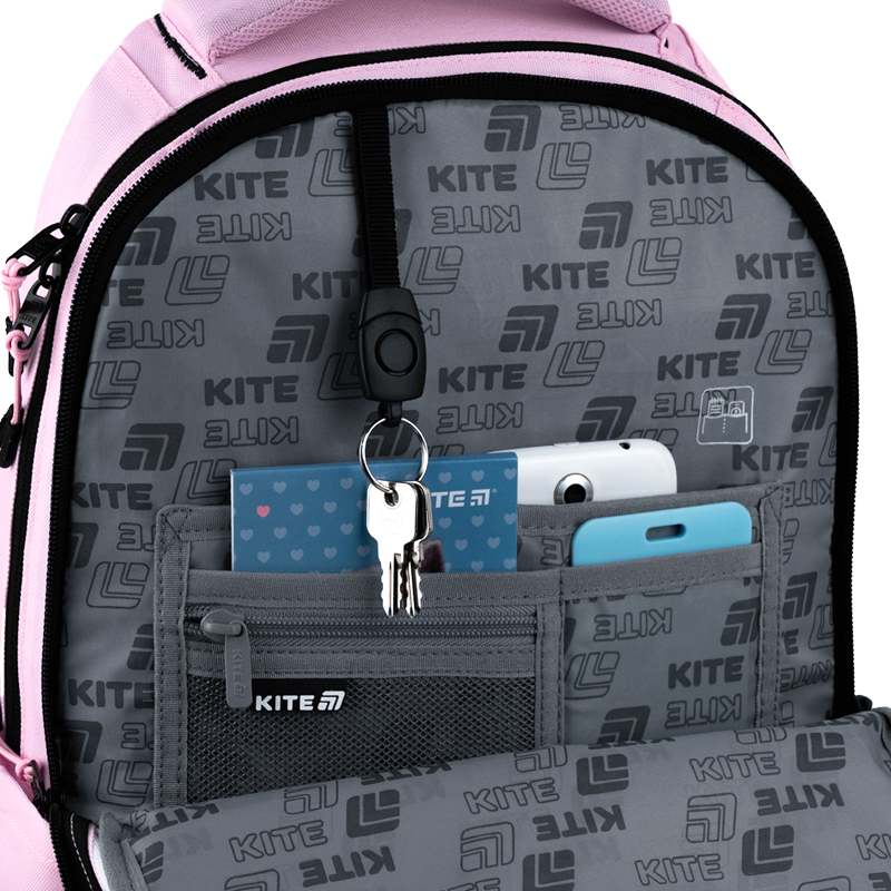 Stylish & Ergonomic Pinkish Backpack – Kite K25-2587M-4