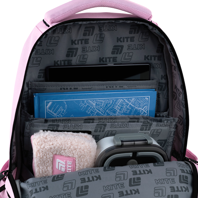 Stylish & Ergonomic Pinkish Backpack – Kite K25-2587M-4