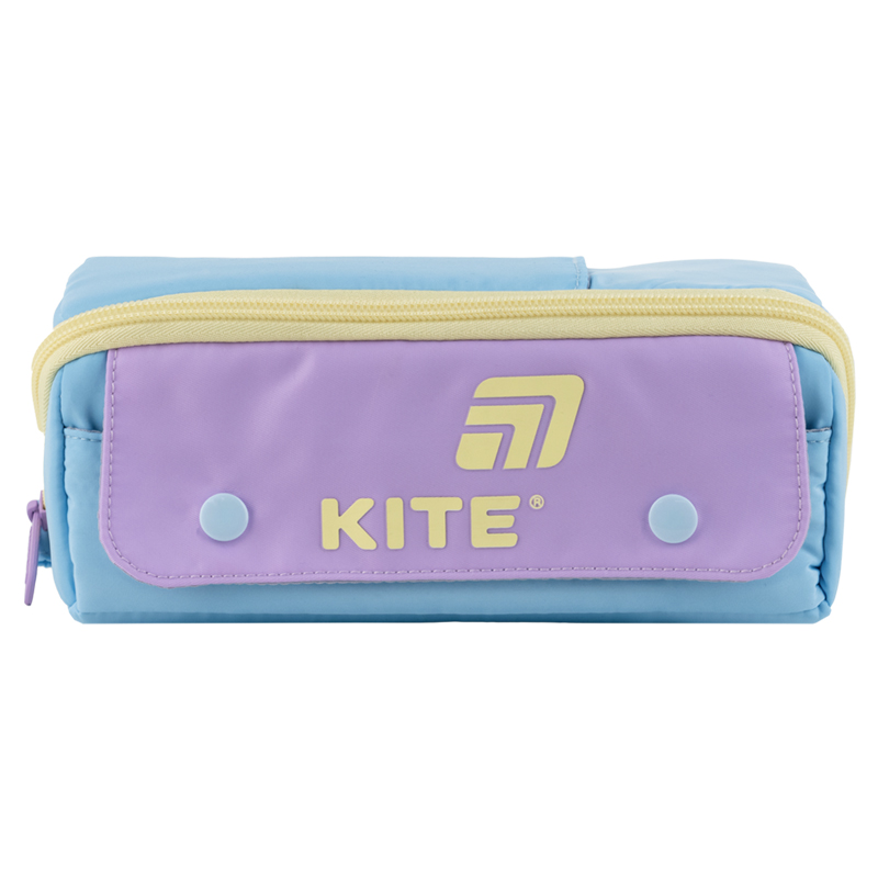 Kite K25-2702-4 Blue Pencil Case – Minimalist Storage for School & Travel