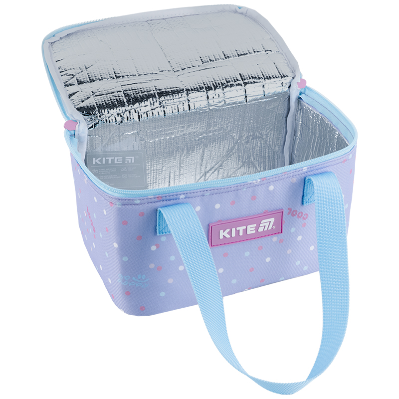 Insulated Violet Lunch Bag Kite K25-2705-2 – Stylish & Functional