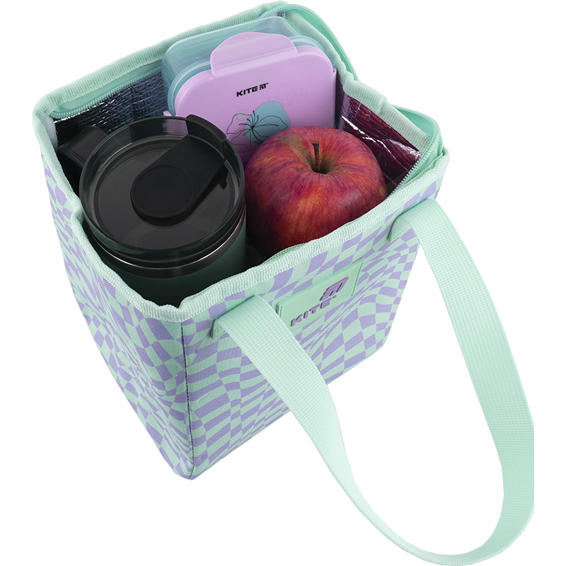 Kite K25-2707-3 Thermal Lunch Bag – Mint Green Insulated Style