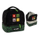 Kite K25-2708-1 Thermos Lunch Bag – Dual Compartment Insulated Black Design
