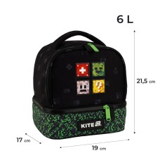 Kite Thermos  Lunch Bag Black