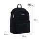 Kite Education Teens Backpack K25-2720M-1 Black – Minimalist Style Meets Everyday Functionality