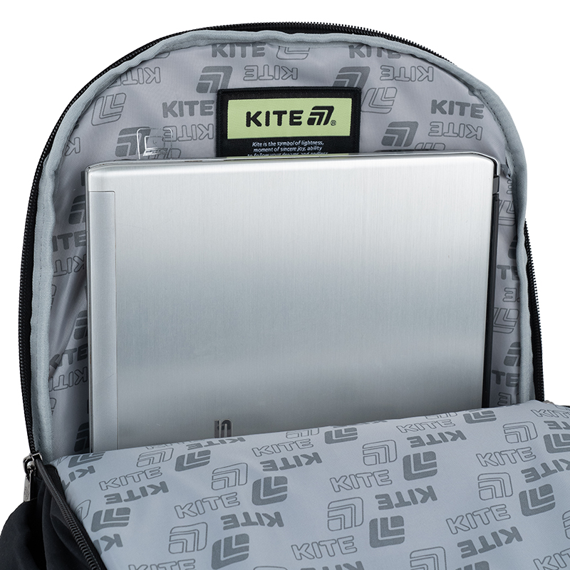Kite Education Teens Backpack K25-2720M-1 Black – Minimalist Style Meets Everyday Functionality