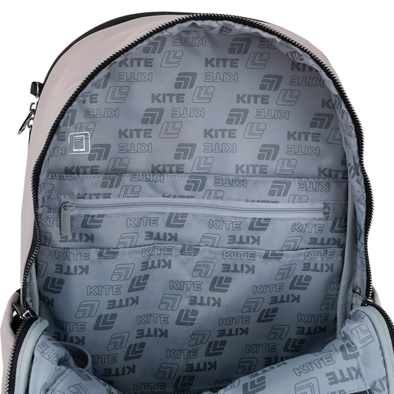 Kite Beige Backpack for Teens – Stylish & Practical