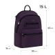 Dark Purple Backpack for Teens – Elegant & Versatile by Kite
