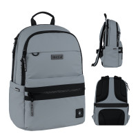 Kite Education teens Backpack K25-2721L-3 Gray Kite Education teens Backpack K25-2721L-3 Gray