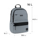 Minimalist & Functional Kite Backpack – K25-2721L-3 Gray