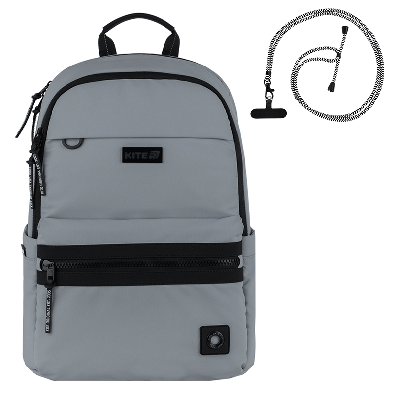 Minimalist & Functional Kite Backpack – K25-2721L-3 Gray