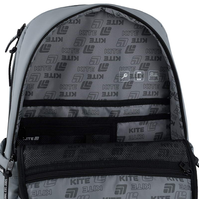 Minimalist & Functional Kite Backpack – K25-2721L-3 Gray