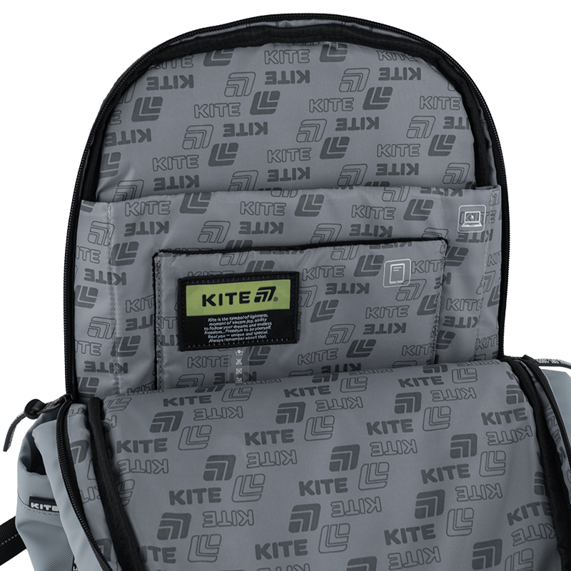 Minimalist & Functional Kite Backpack – K25-2721L-3 Gray