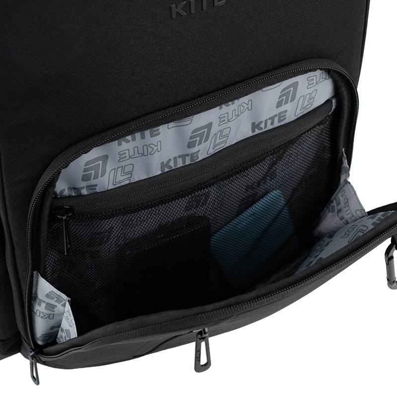 Ergonomic & Stylish Kite Backpack K25-2722L Black