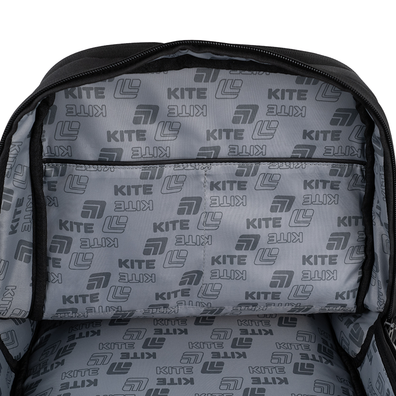 Ergonomic & Stylish Kite Backpack K25-2722L Black