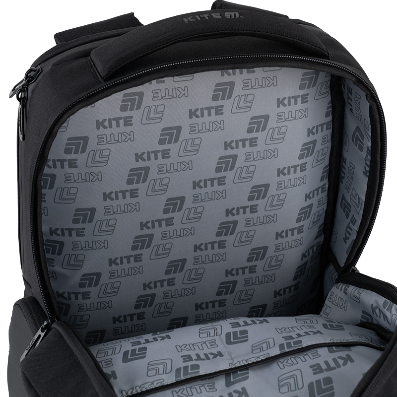 Ergonomic & Stylish Kite Backpack K25-2722L Black