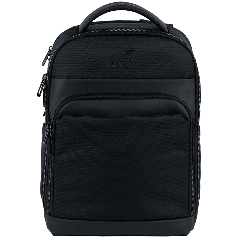 Kite K25-2723M Black Backpack – Business-Ready & Comfortable