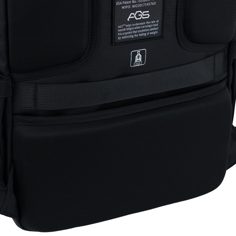 Kite K25-2723M Black Backpack – Business-Ready & Comfortable